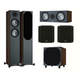 Monitor Audio Bronze 200 (FX) Cinema 5.1 Set Heimkino Lautsprecher  Aktionspreis | schwarz