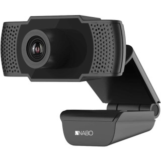 NABO WCF 2100 Webcam, Full HD, Rotes Indikatorlicht, Eingebautes Mikrofon, Geräuschunterdrückung #NEU