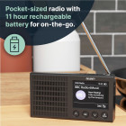 Majority Eddington Tragbares DAB-Radio, DAB+, UKW-Radio, Bluetooth #NEU