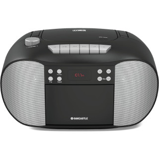 Oakcastle BCX10 Portable Boombox mit CD-Player, Kassette und UKW-Radio #G