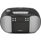 Oakcastle BCX10 Portable Boombox mit CD-Player, Kassette und UKW-Radio #G