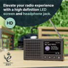 Majority Eddington Tragbares DAB-Radio, DAB+, UKW-Radio, Bluetooth #G-Ware RETOURE