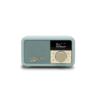 Roberts Revival Petite 2 (Duck Egg / Himmelblau) VORBESTELLUNG! | Bluetooth DAB+/FM Radio mit Akku, Weckfunktion, Kopfhöreranschluss, Teleskopantenne und USB-C-Ladestecker