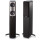 Q Acoustics Concept 50 Stereo Standlautsprecher Paar Schwarz Hochglanz