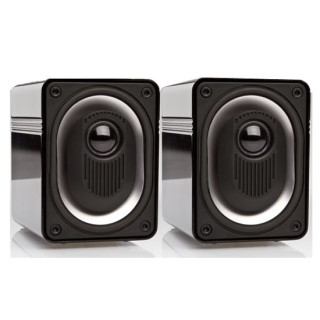 Elac BS-302 kleine Stereo Regallautsprecher | 2-Wege | hochglanz schwarz (1 Paar)