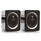 Elac BS-302 kleine Stereo Regallautsprecher | 2-Wege | hochglanz schwarz (1 Paar)