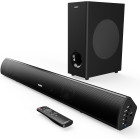 MAJORITY Teton Plus Soundbar mit kabellosem Subwoofer, schwarz #G-Ware RETOURE!