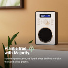 Majority Barton DAB-Digitalradio Retro-Design, moderner Sound #B