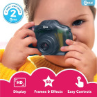 Majority Cam 10 clickid, Kinderkamera für Mädchen und Jungen | Digitalkamera für Kinder | Selfie-Objektiv, 8X Zoom & Video | 32GB Kamera Micro SD-Karte, Aufkleber, Schlüsselband & Tragetasche Inklusive | ClicKid CAM10 #B