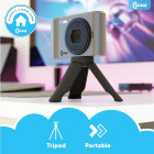 ClickID CAM20 Digitalkamera | 48MP 1080P Kamera Fotokamera | Digital Camera für Vlogging | Digitalkamera für Kinder mit 16x Zoom | 32GB MicroSD Karte, Zusatzbatterie & Stativ Inklusive #B