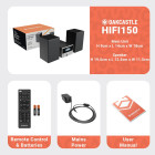 Oakcastle HiFi150 Kompaktes HiFi-Stereosystem schwarz #B