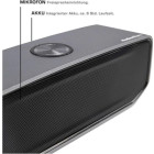 AudioAffairs BT 010, kraftvoller mobiler tragbarer Bluetooth Lautsprecher im Aluminium Gehäuse, integrierter Akku #G-Ware