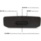 AudioAffairs BT 010, kraftvoller mobiler tragbarer Bluetooth Lautsprecher im Aluminium Gehäuse, integrierter Akku #G-Ware #B-Ware