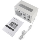 Blaupunkt RXN 19 WH Retro Radio, UKW FM Küchenradio,...